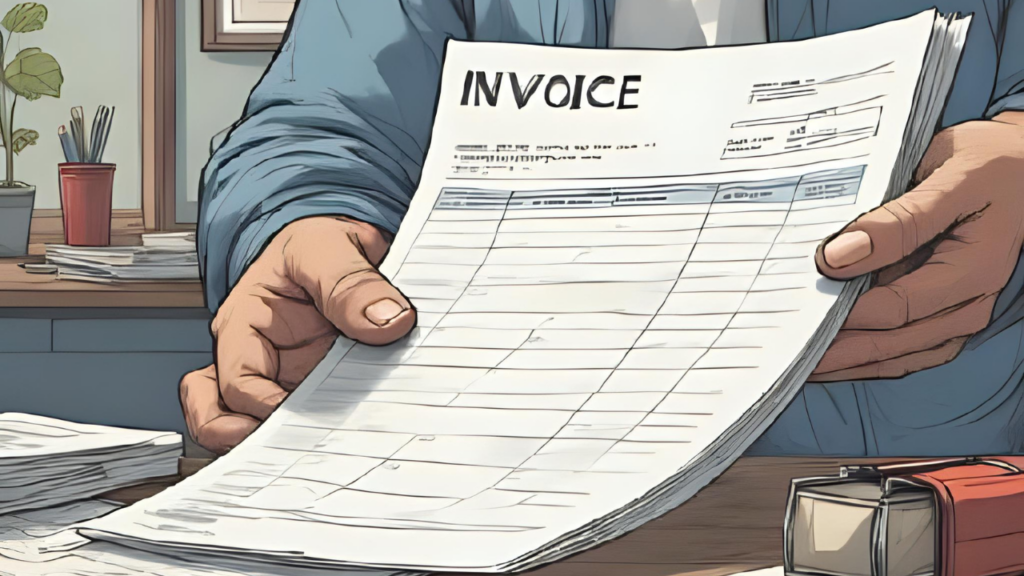 Cara Buat Invoice dengan Manual