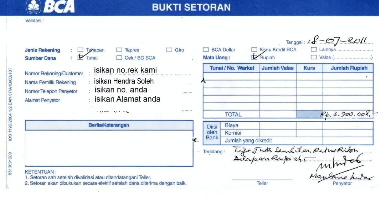 Kwitansi Kenali Bukti Transaksi yang Penting Bagi Keuangan Bisnis Anda