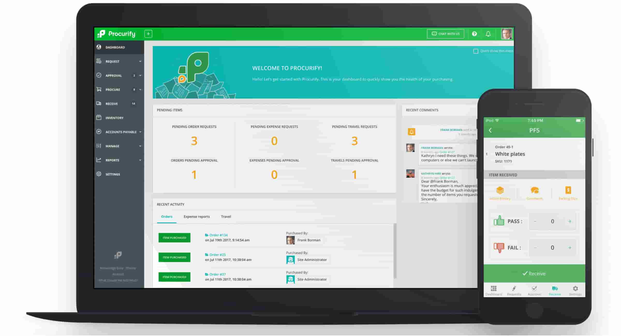 Software purchasing Procurify