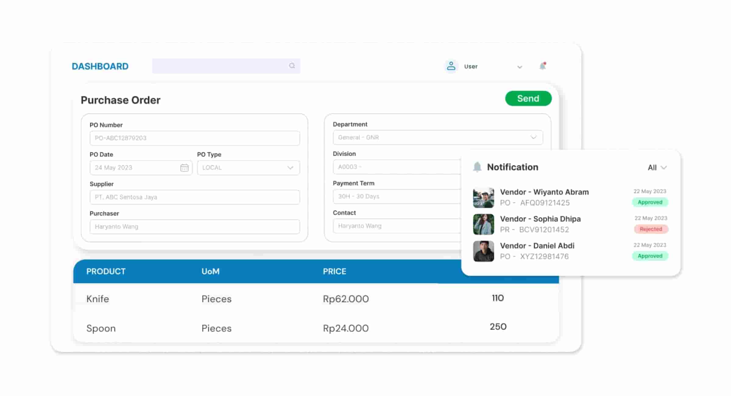 Purchasing software Koneksi