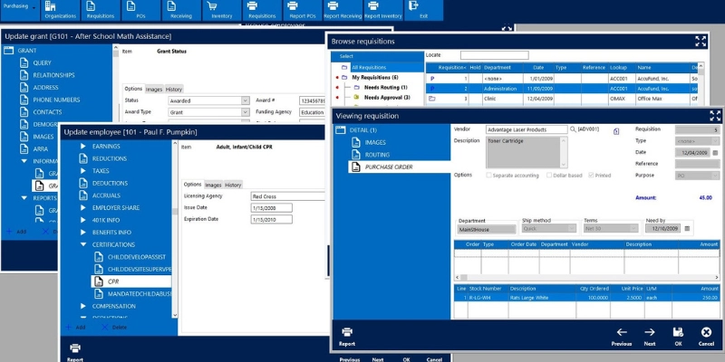 Software Accufund accounting
