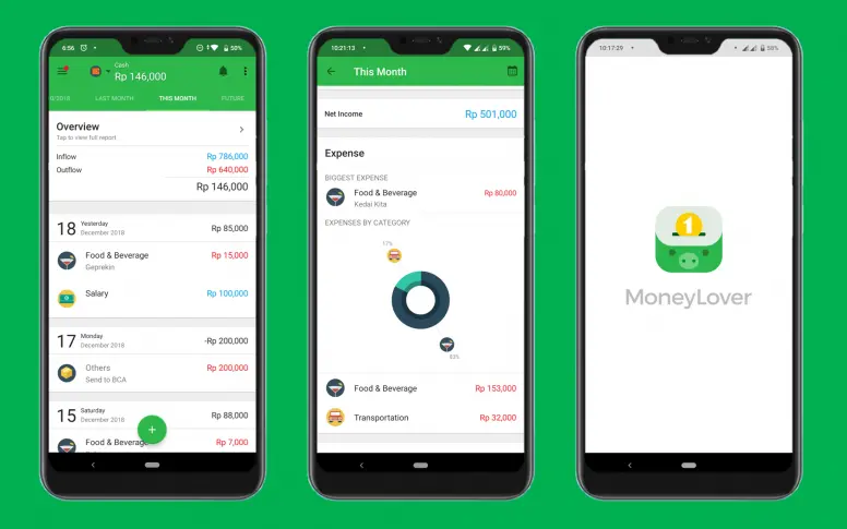 aplikasi rekap penjualan money lover