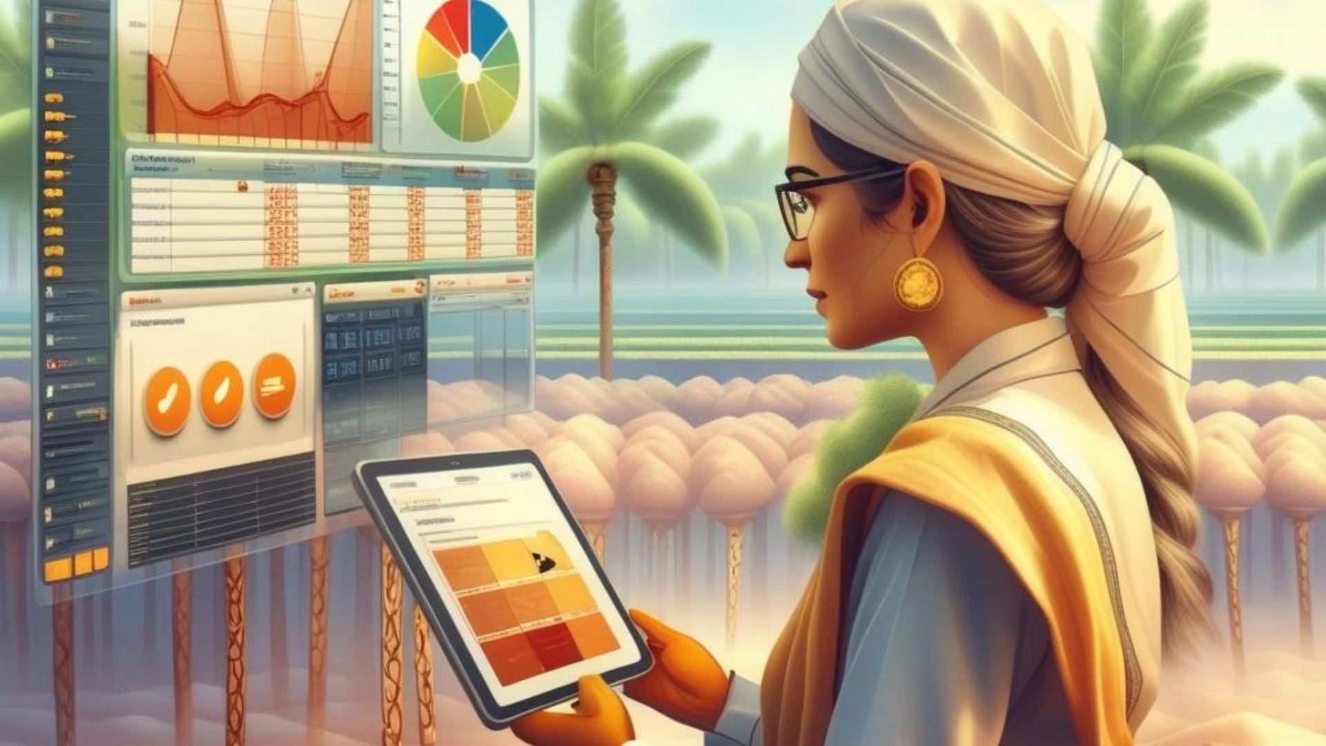 ilustrasi Sistem ERP Perkebunan