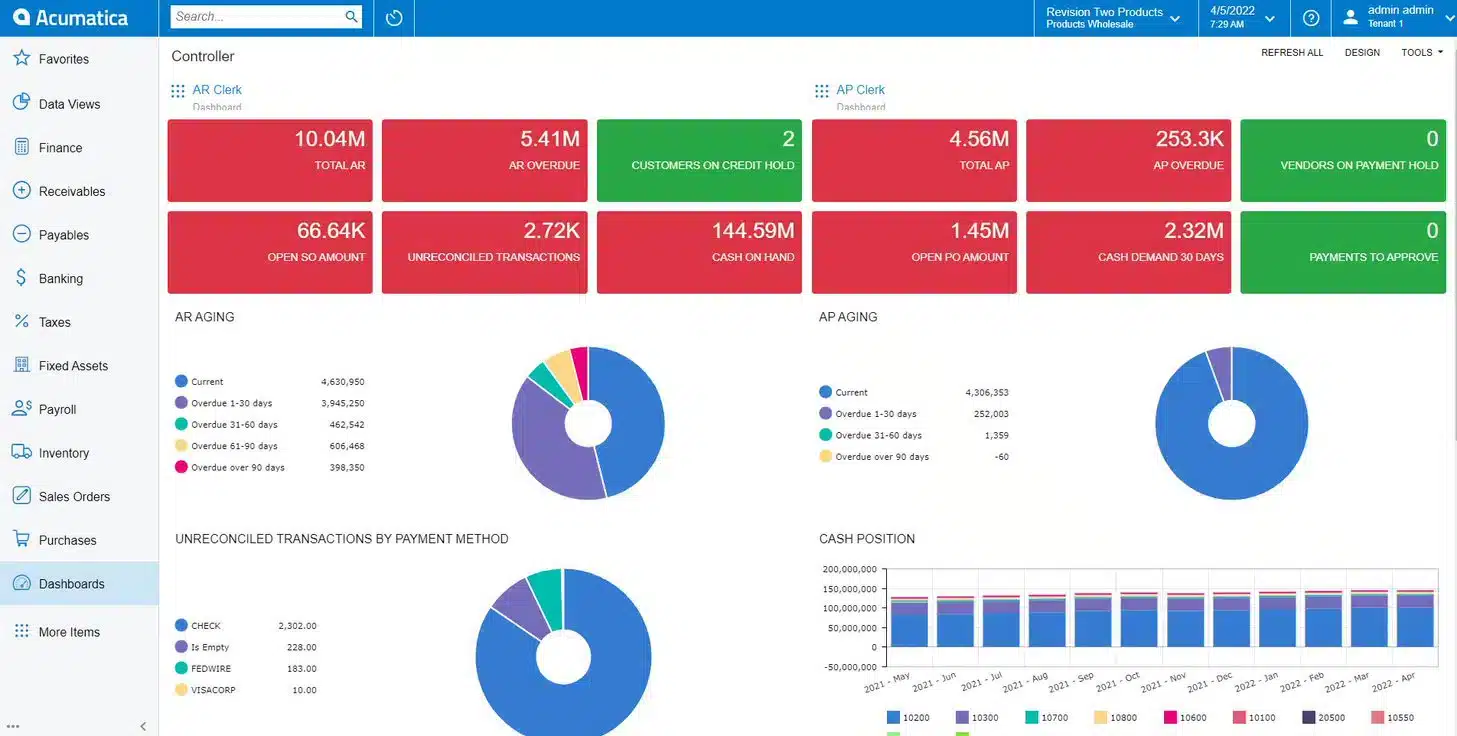 acumatica inventory