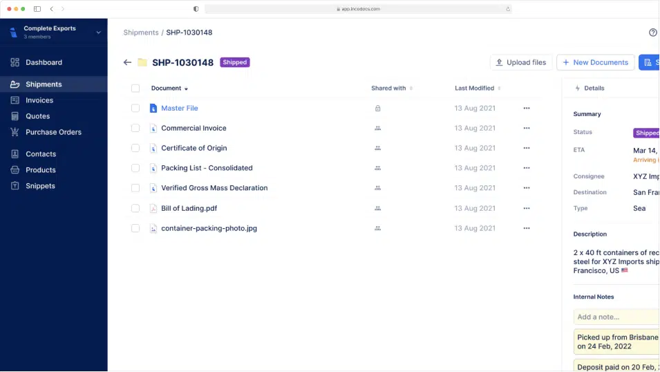 document management system incodocs