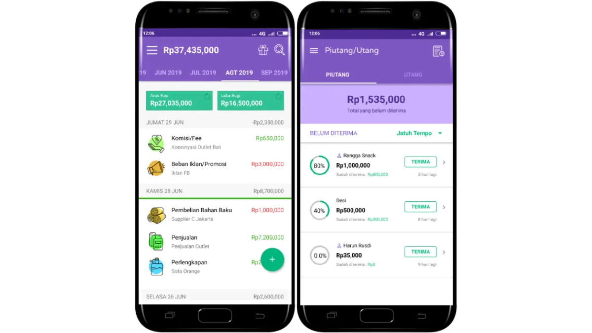 Aplikasi Pembukuan TemanBisnis