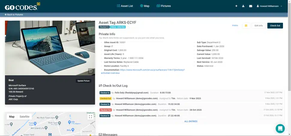 Software Manajemen Aset GoCodes
