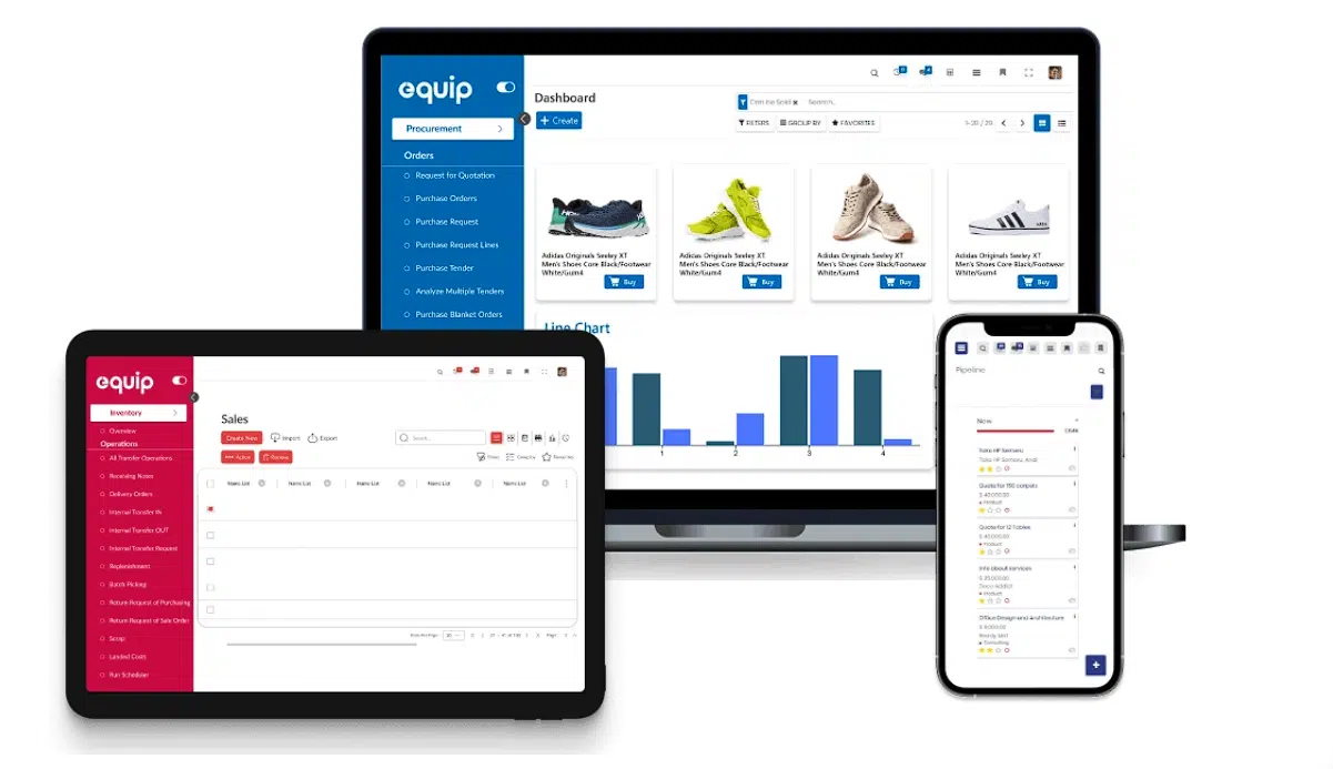 software ERP equip
