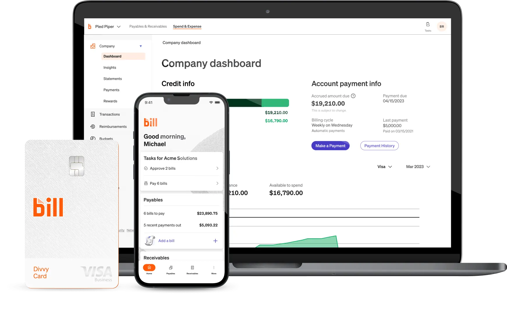 Dashboard Bill