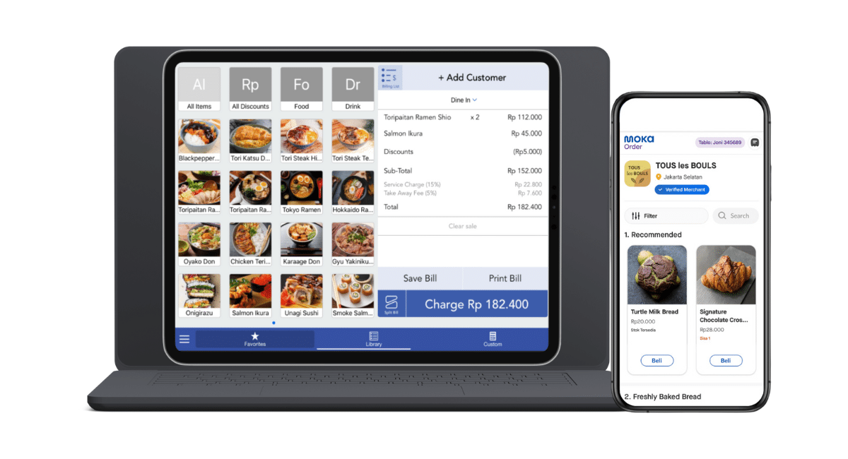 software toko grosir Moka POS