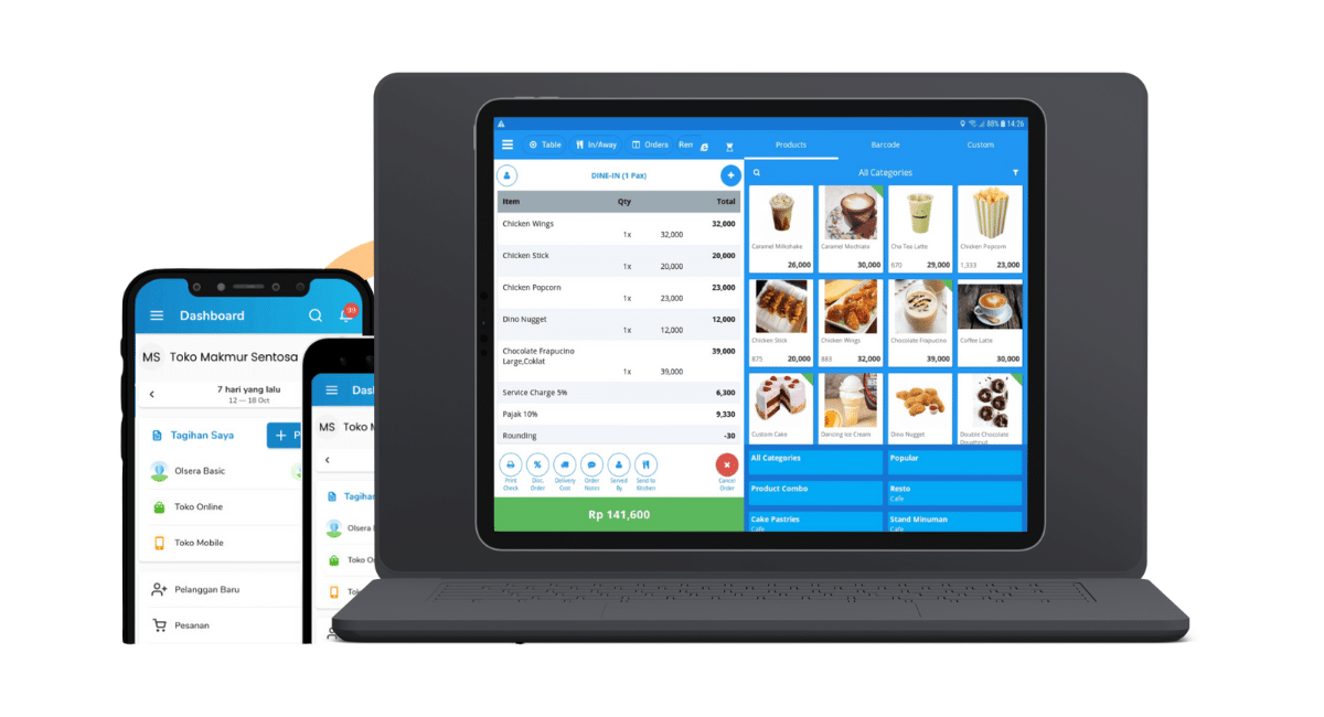 software ritel grosir Olsera