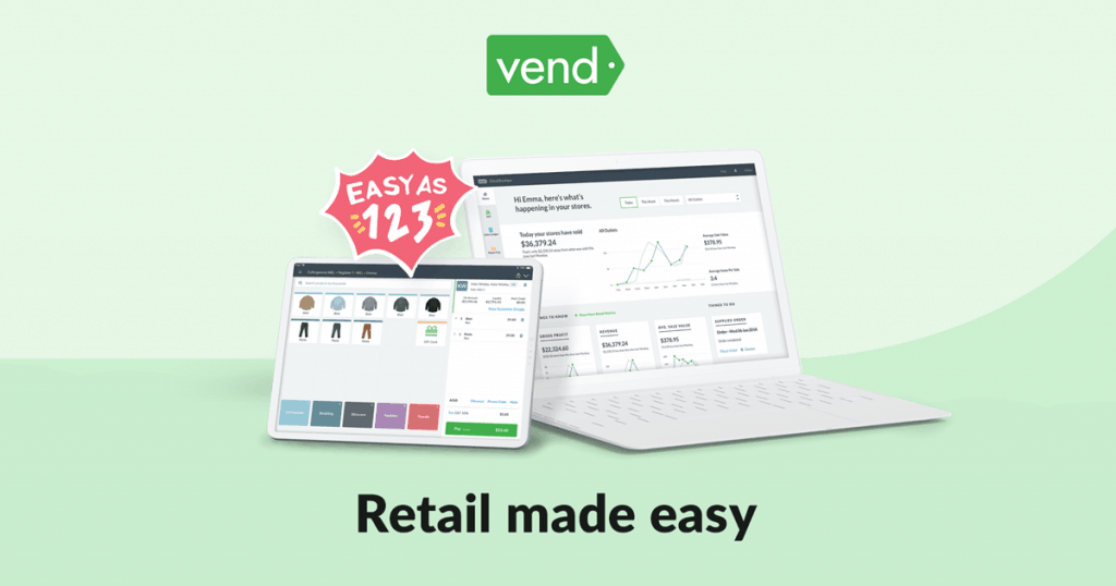 software retail grosir Vend Retail