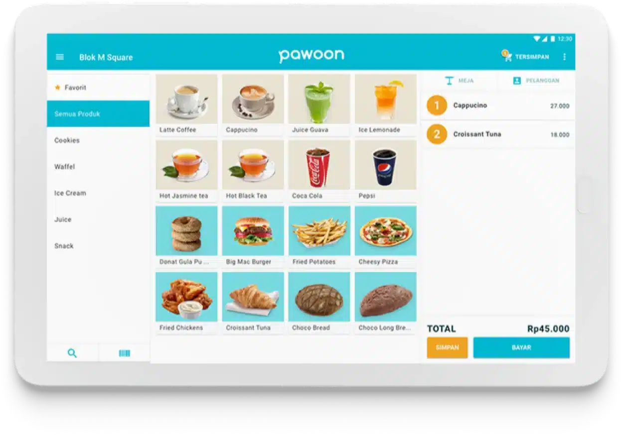 Software Restoran Pawoon