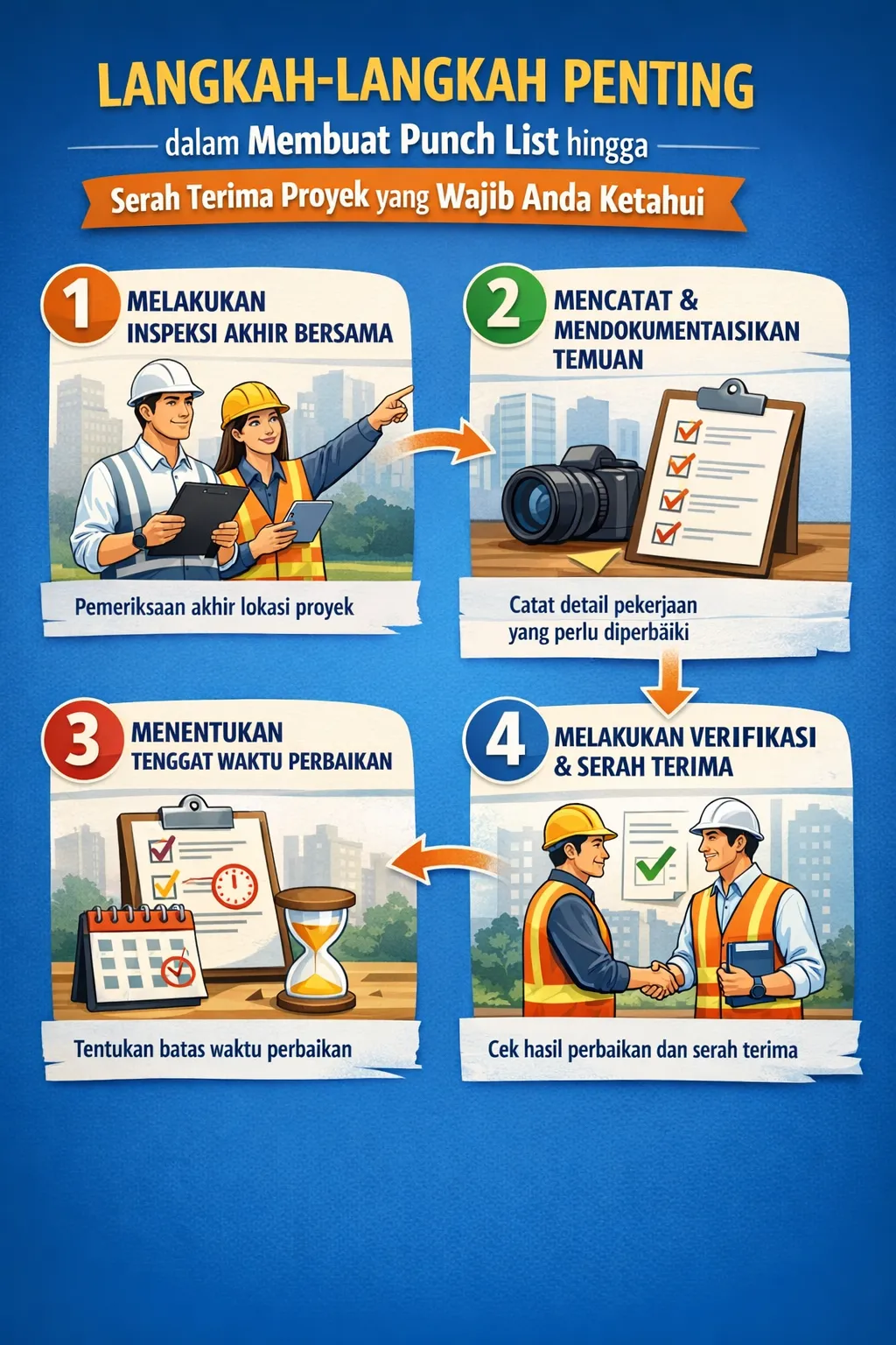 langkah punch list