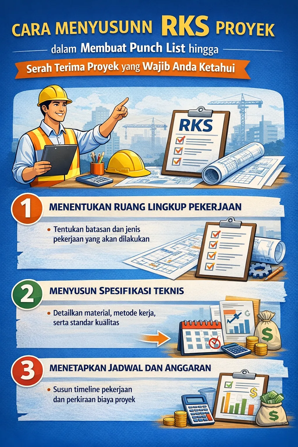 cara nyusun rks