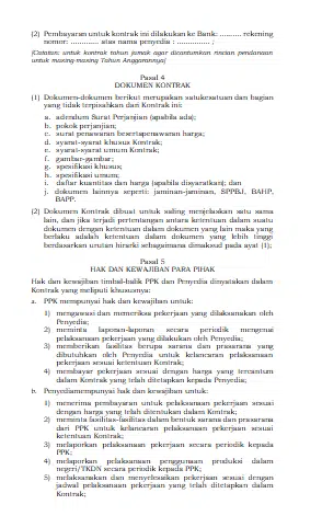 template kontrak lumpsum