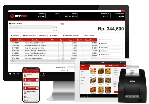 aplikasi kasir swalayan bee pos