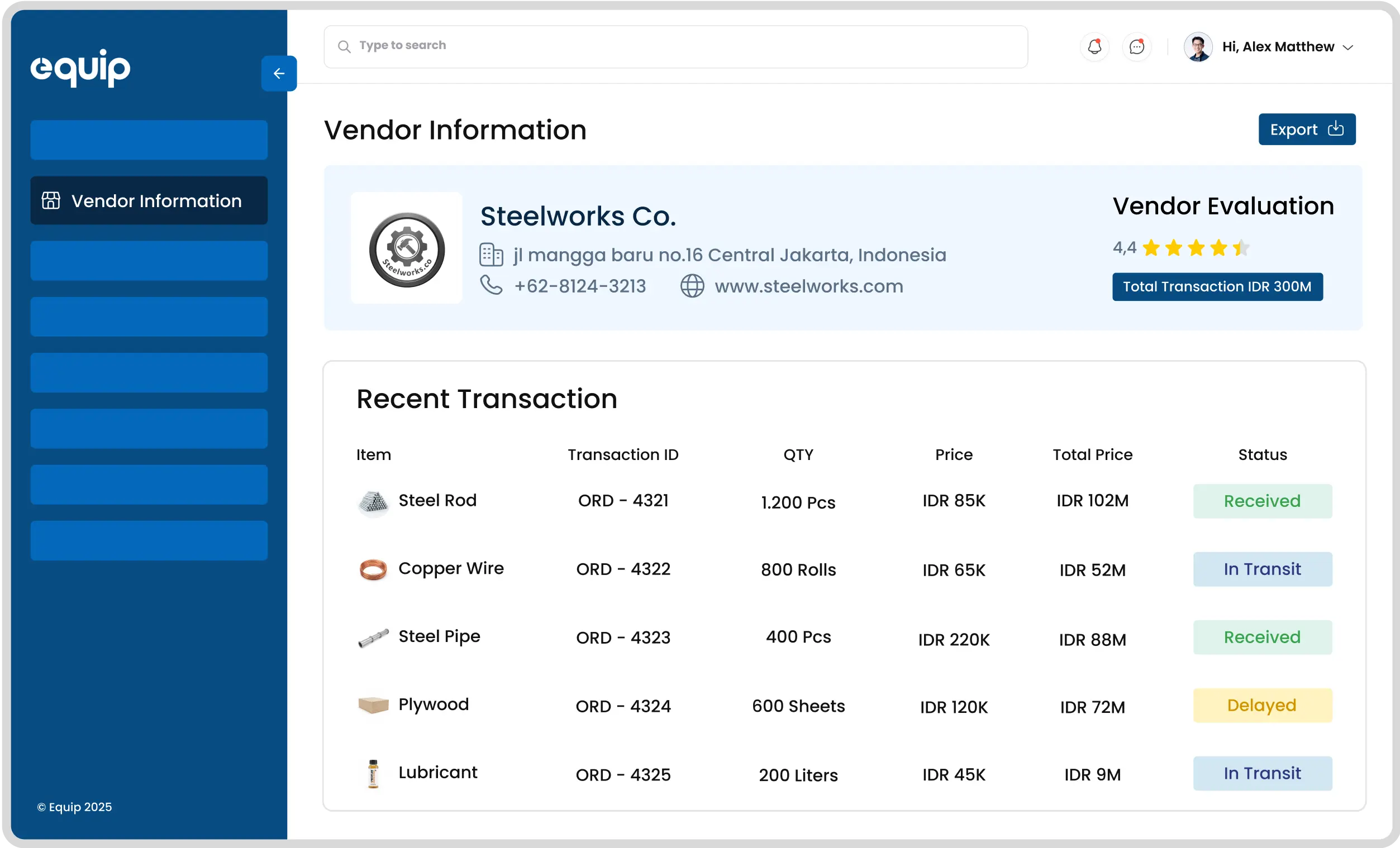 software procurement pabrik elektronik