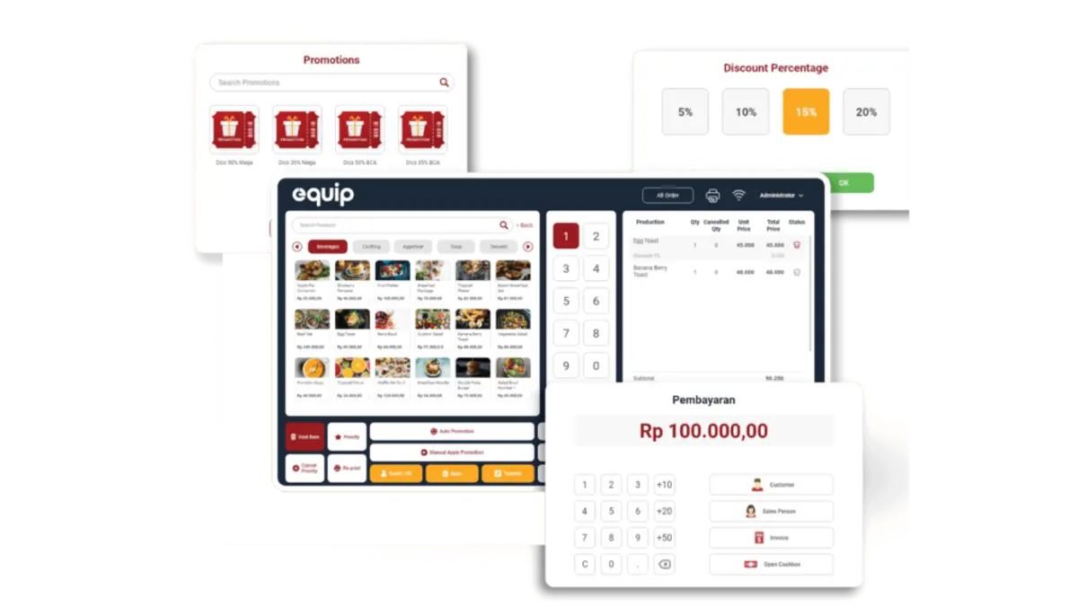 Sistem ERP F&B - EQUIP