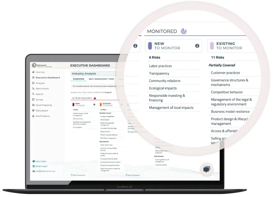 Datamaran ESG Software
