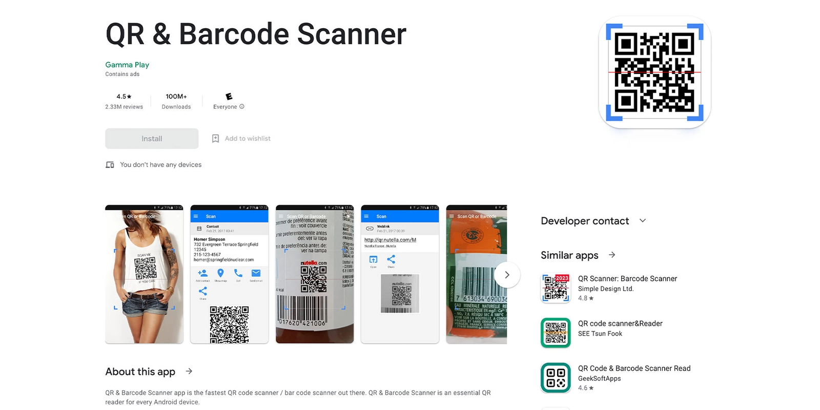 aplikasi scan barcode gamma play