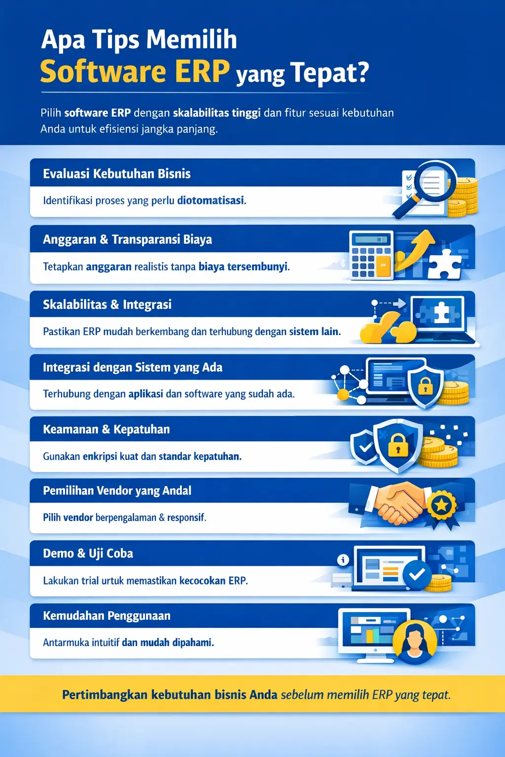 tips memilih software erp