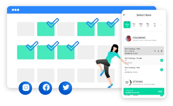 aplikasi kasir salon