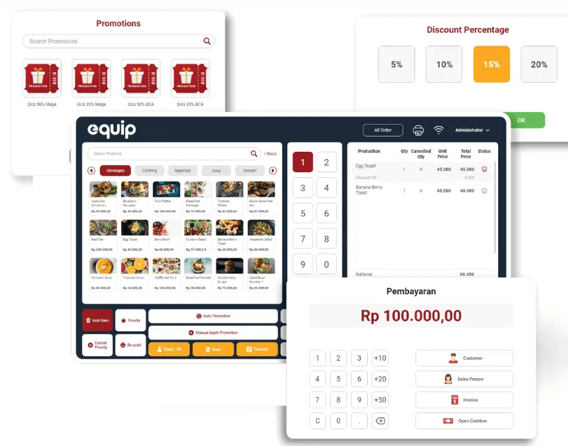 Software Restoran EQUIP