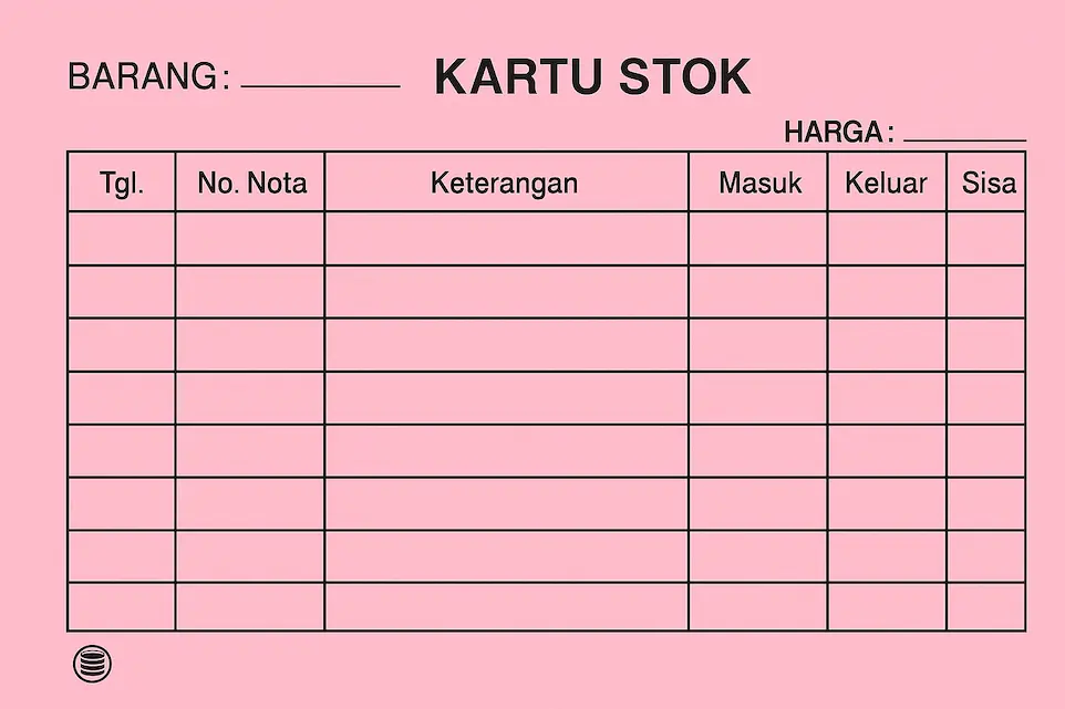 kartu stok barang