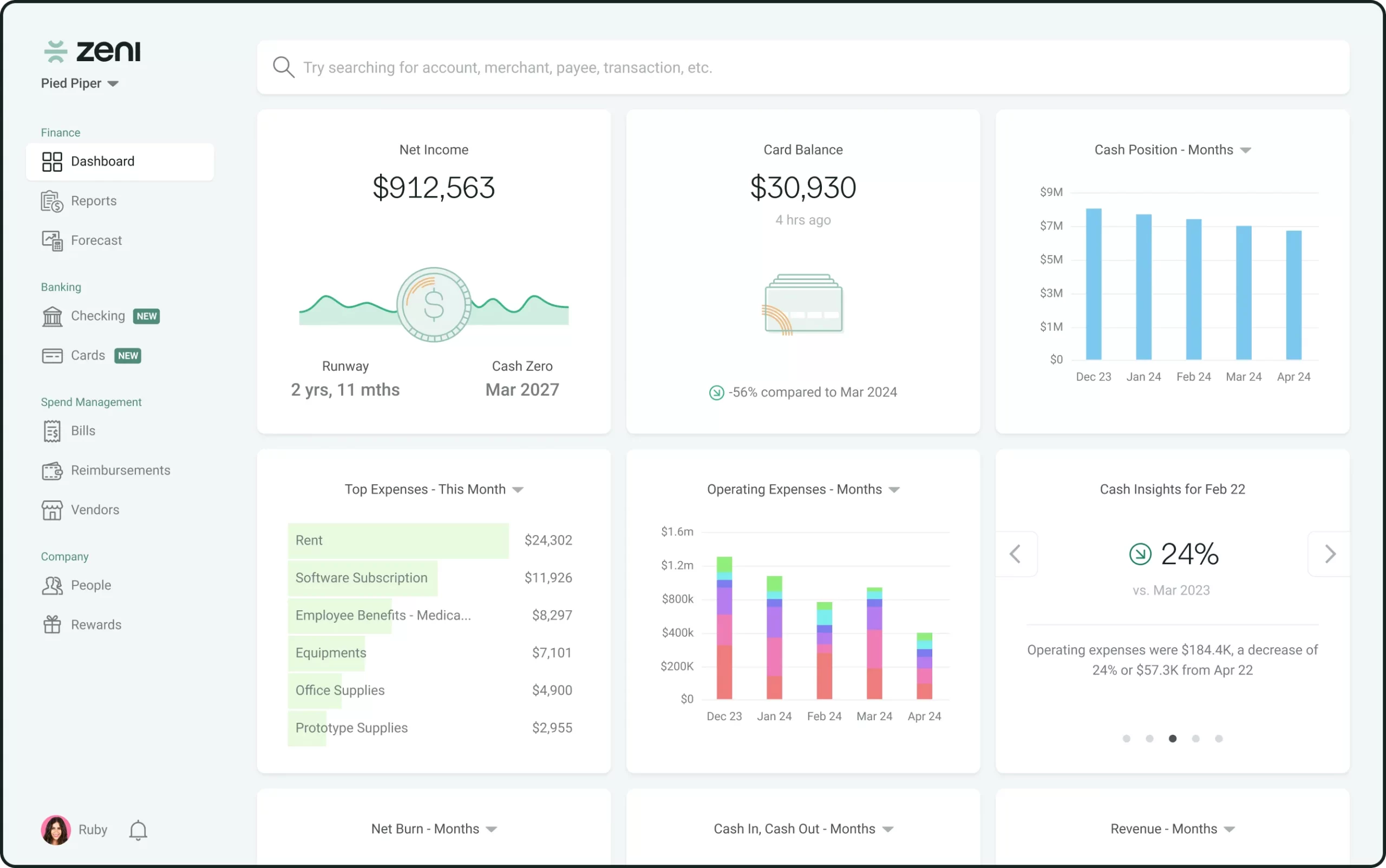 accounting ai software zeni