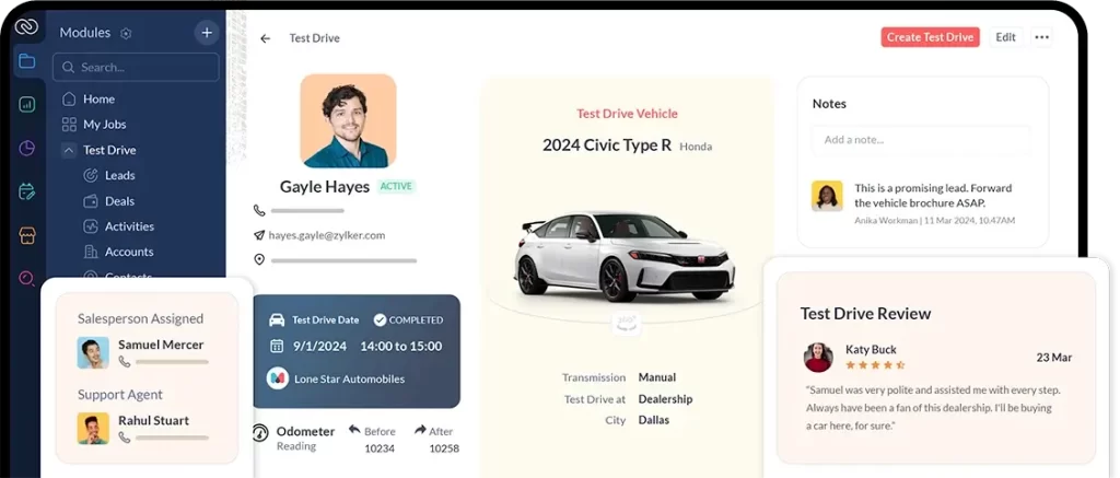 software sales pabrik alat kebersihan zoho