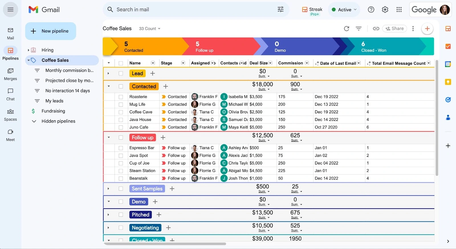 streak-crm-dashboard