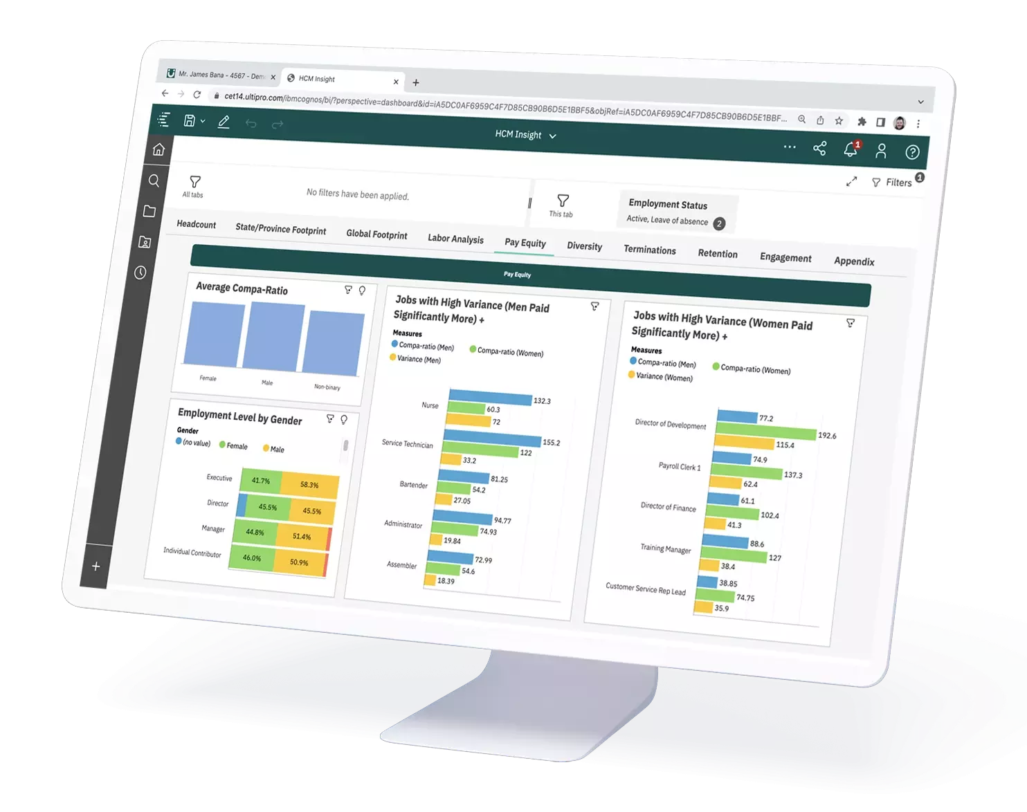 UKG dashboard