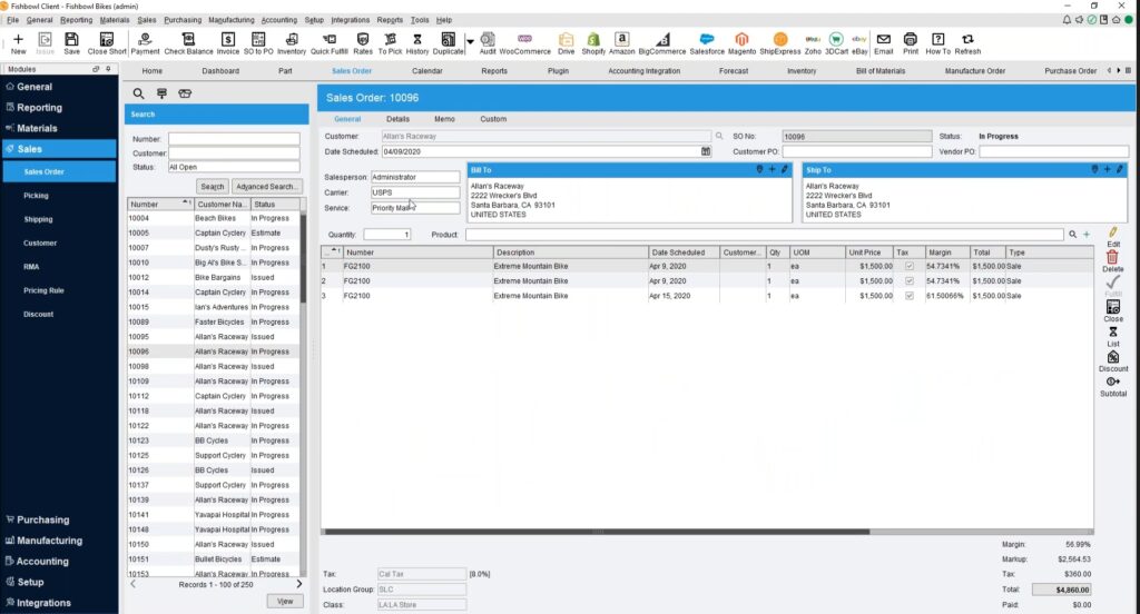 Fishbowl Warehouse Management Software