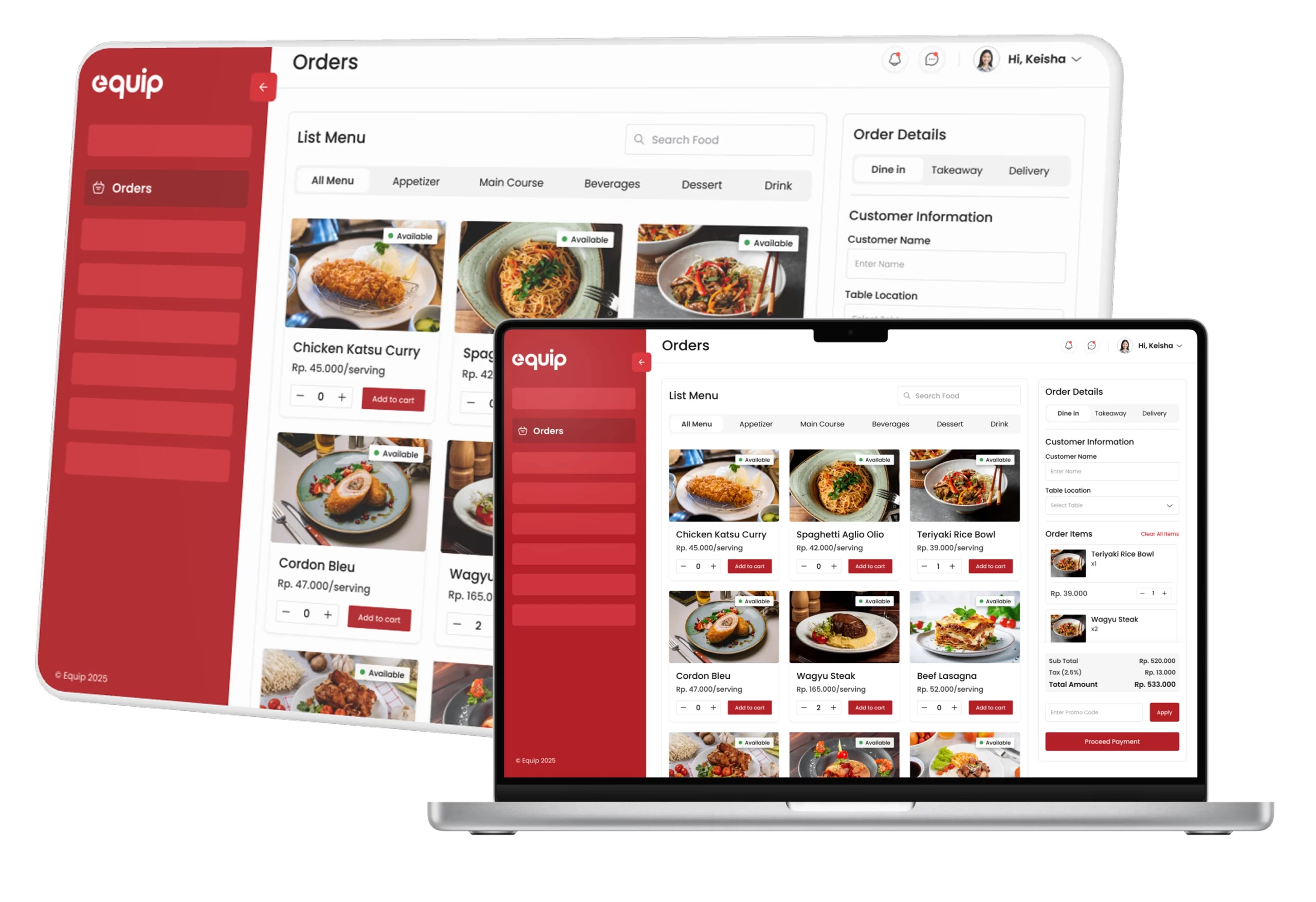 Software Restoran EQUIP