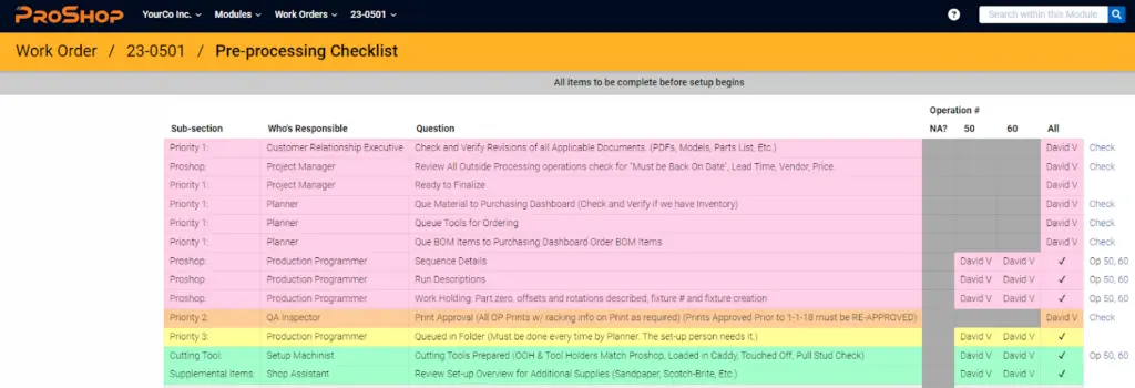 proshop-dashboard production planning software