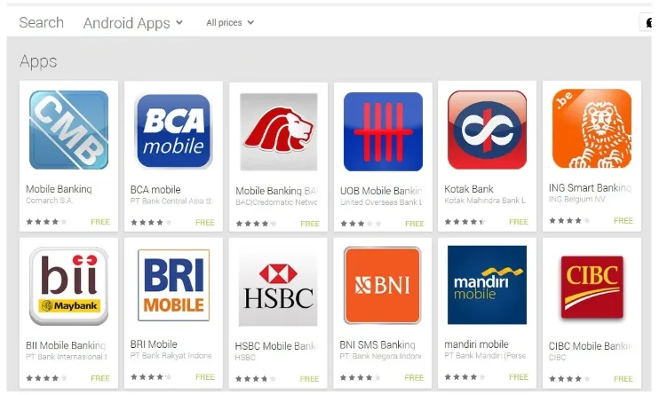 Aplikasi Mobile Banking