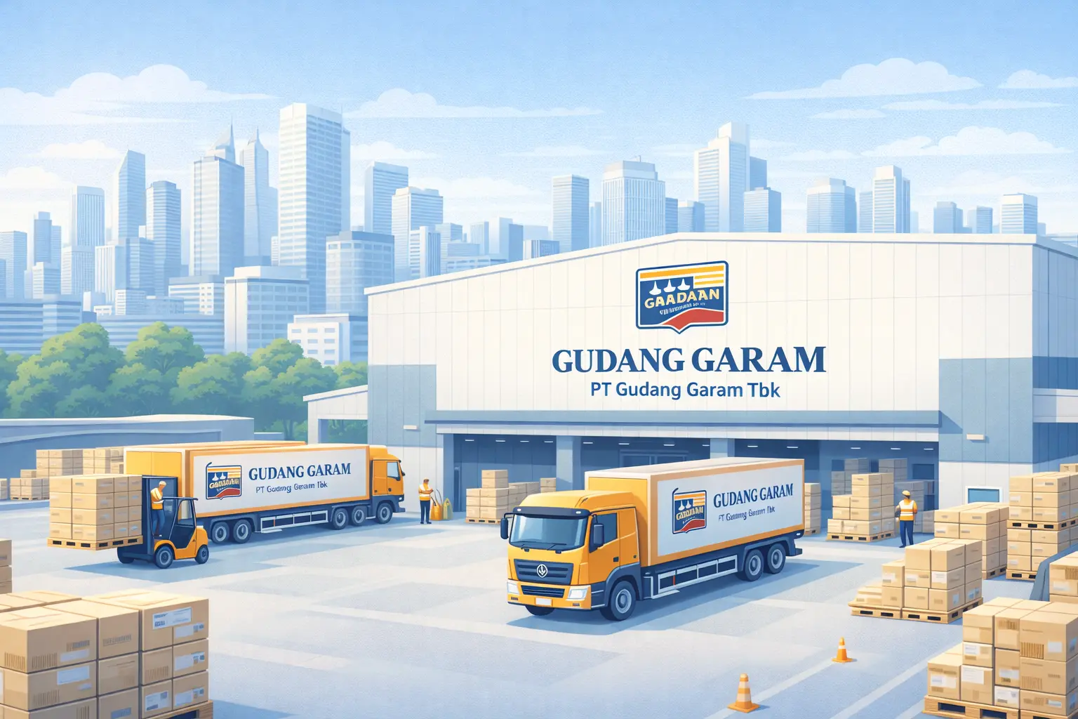 Distribusi Gudang Garam