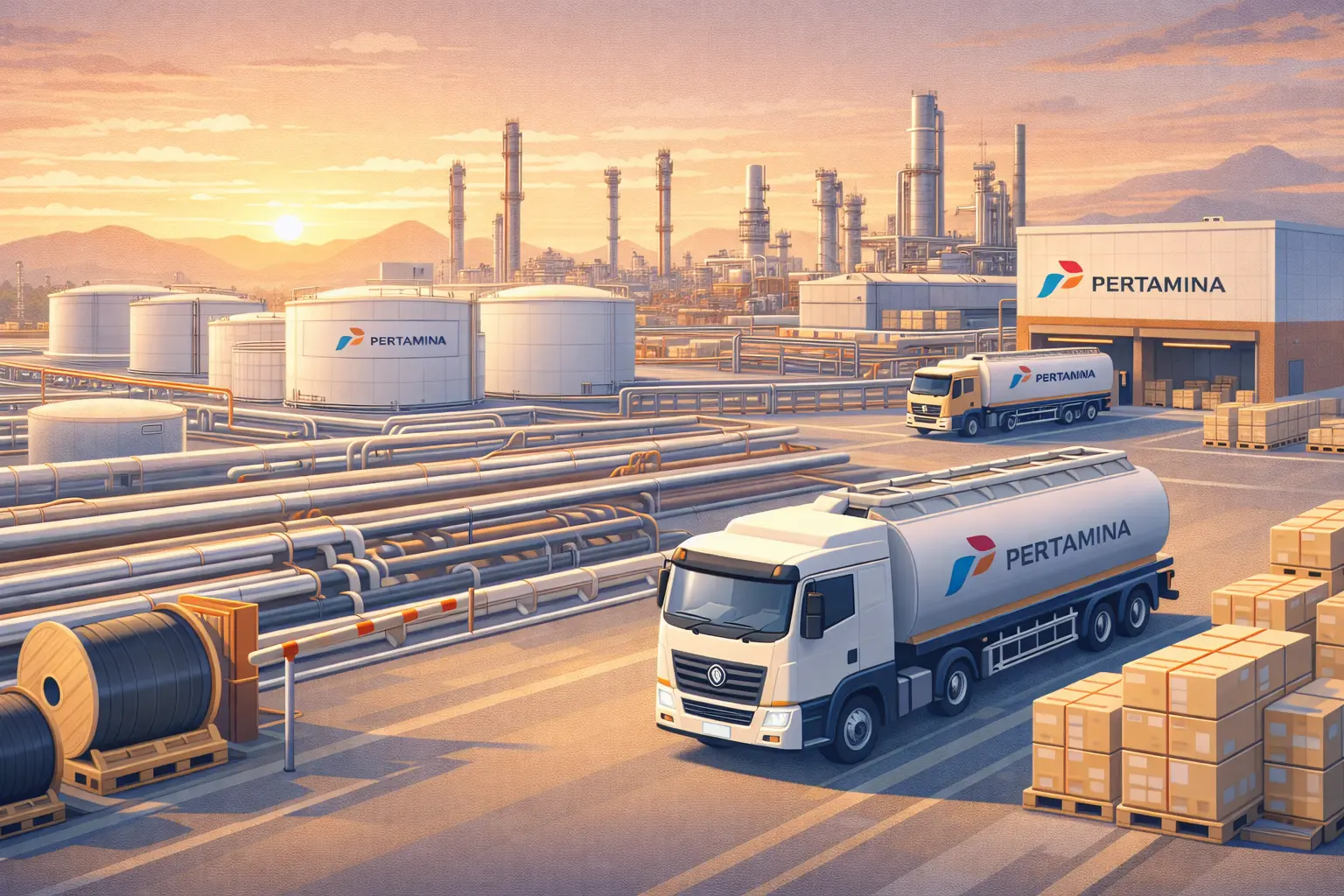 Distribusi Pertamina