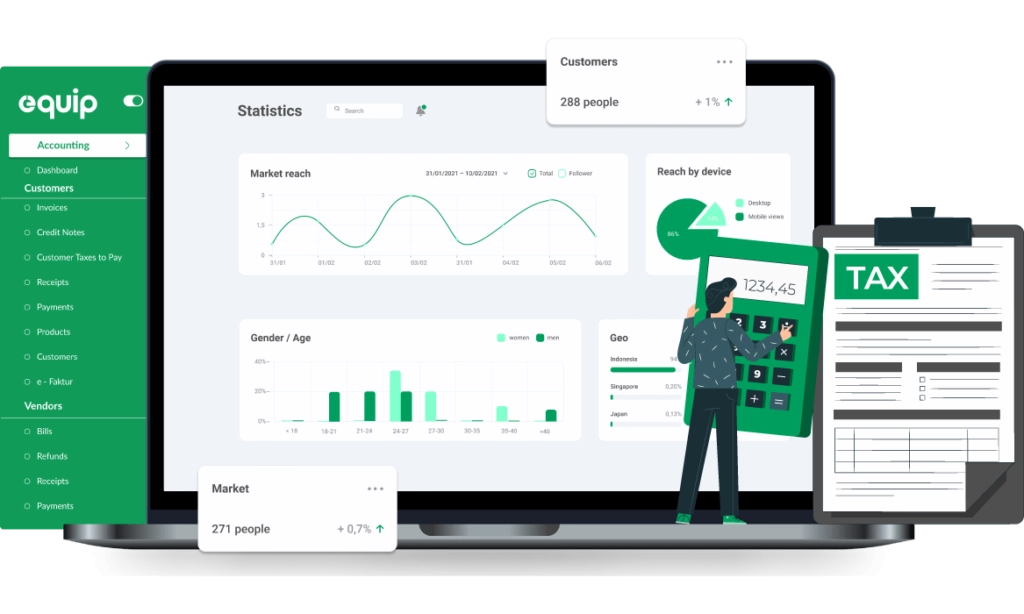 Permudah Pelaporan Pajak dengan Sistem Akuntansi EQUIP ERP