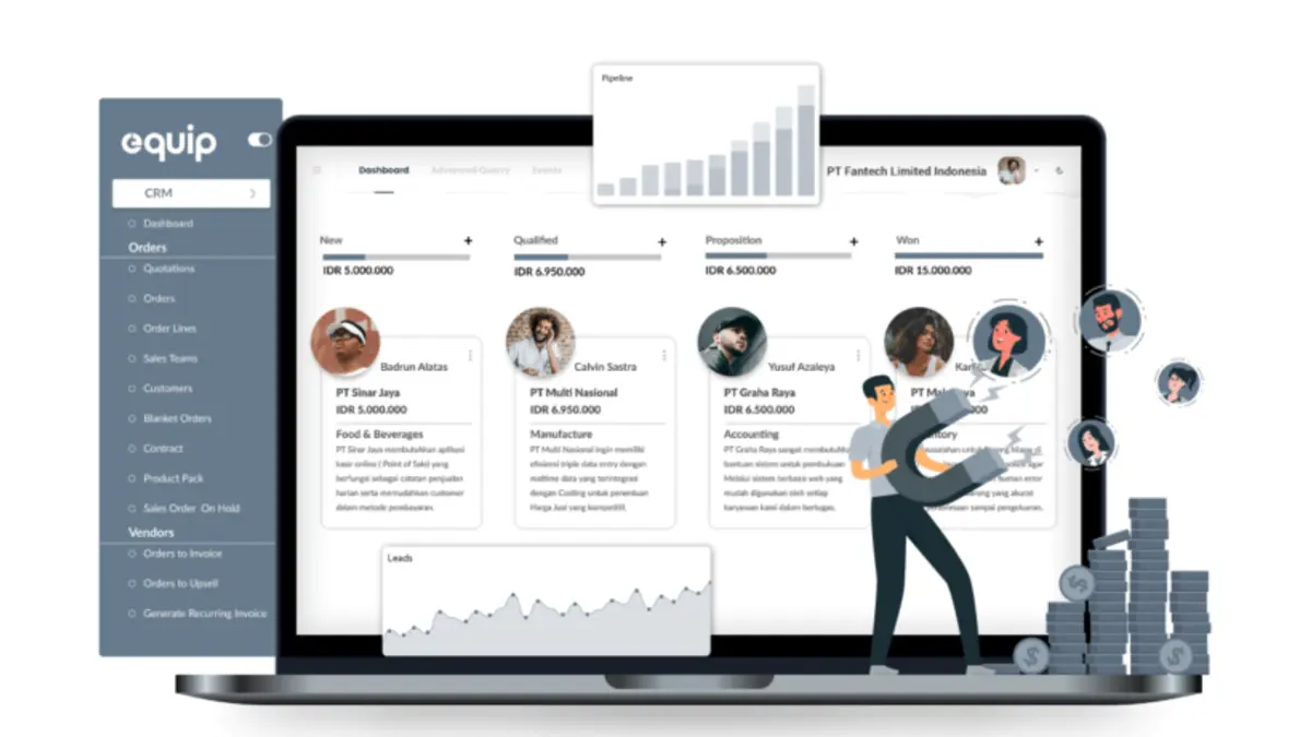 Sales Management Software - EQUIP CRM