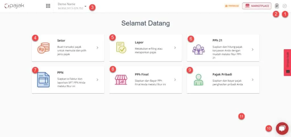 aplikasi pajak online