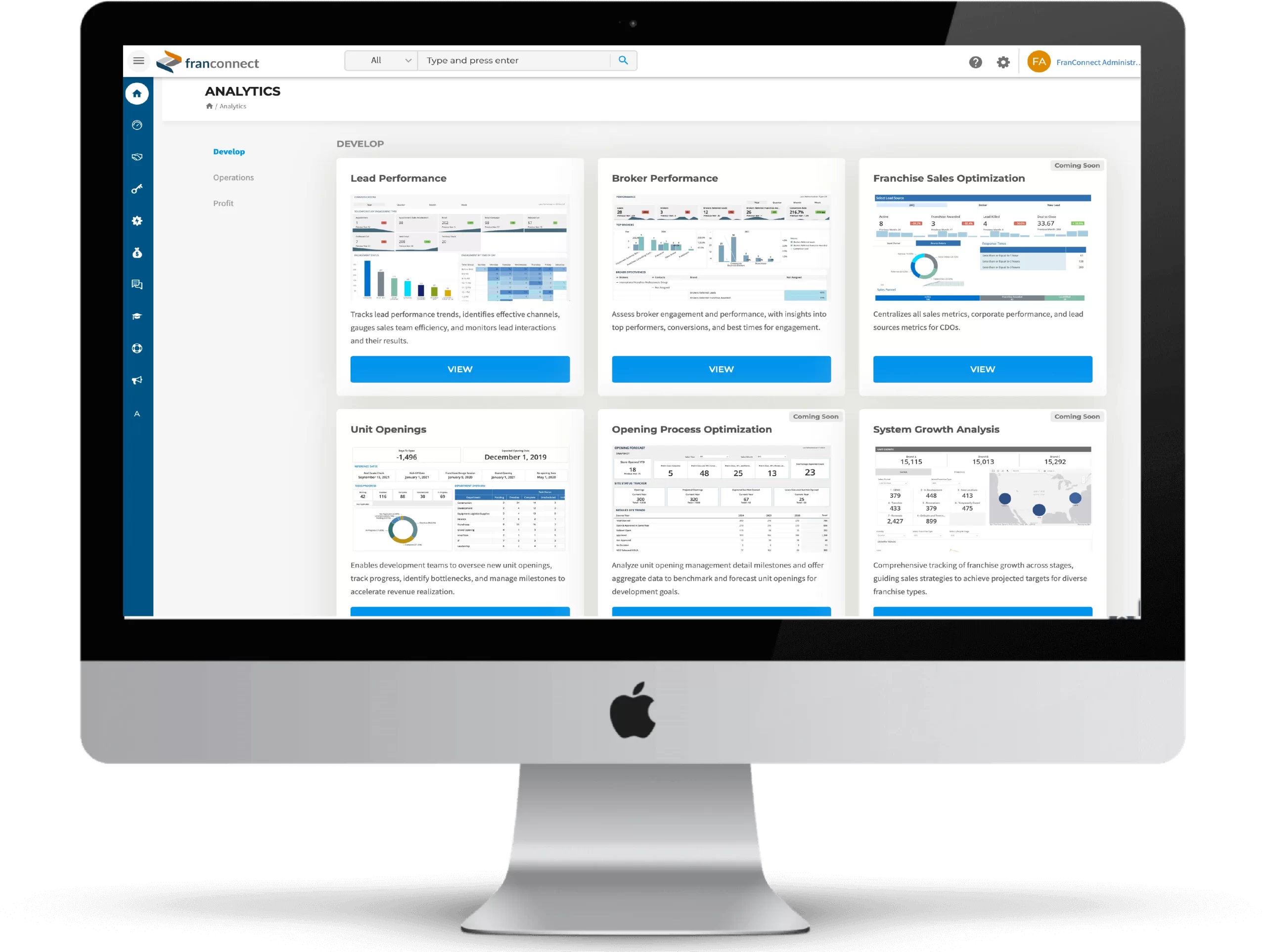 franconnet dashboard