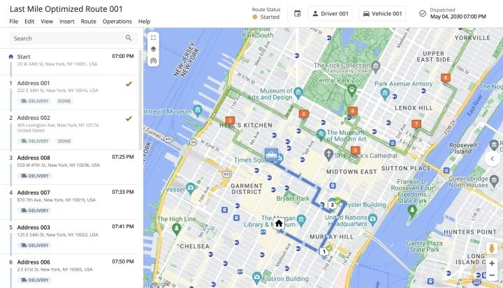 route planning software