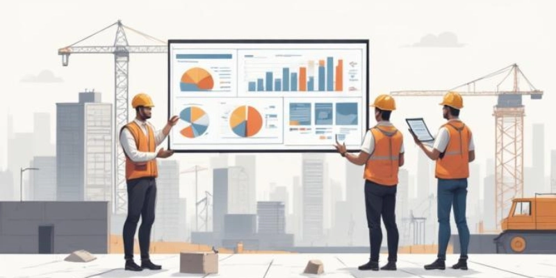 Ilustrasi dampak deviasi proyek konstruksi yang menyebabkan keterlambatan pekerjaan dan peningkatan biaya proyek.