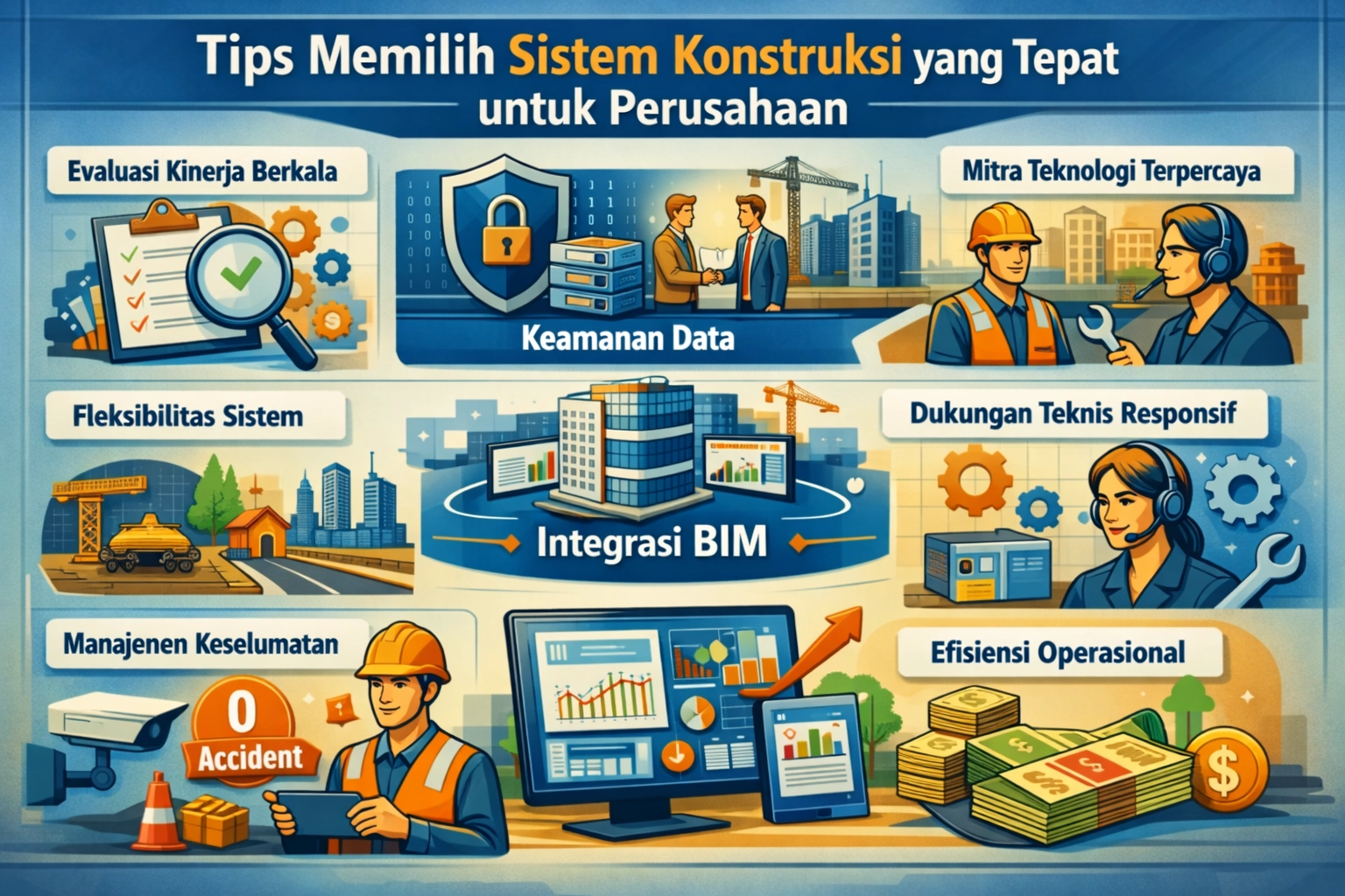 infografi tips system konstruksi