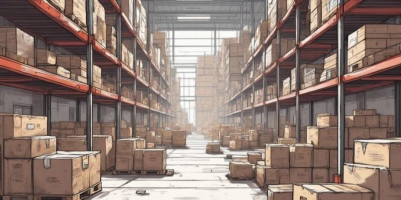 Ilustrasi risiko stok menua yang menyebabkan modal tertahan dan gudang tidak efisien.