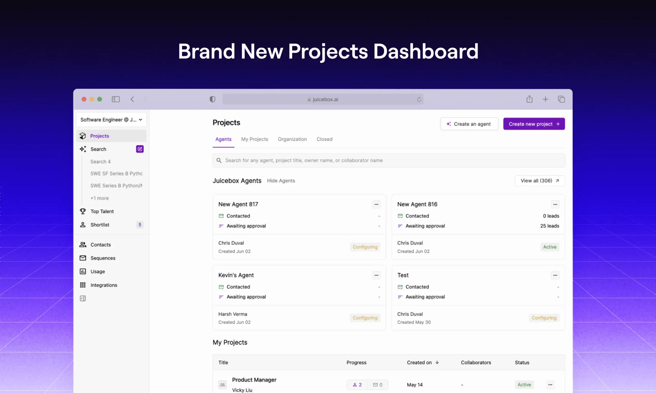 JuiceBox Dashboard