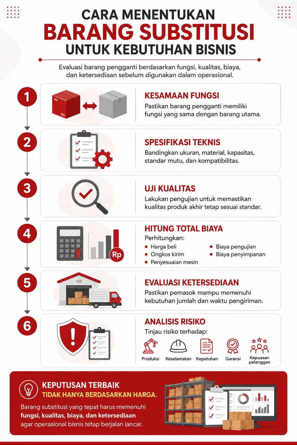 infografis barang subtitusi