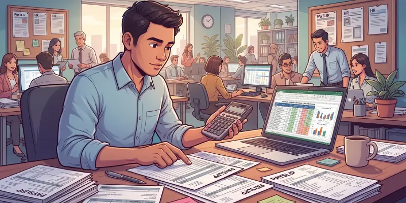 cara membuat laporan absensi di excel